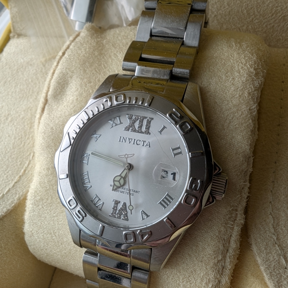 Invicta Silver Watch - Picture 4 of 11